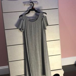 Gray dress